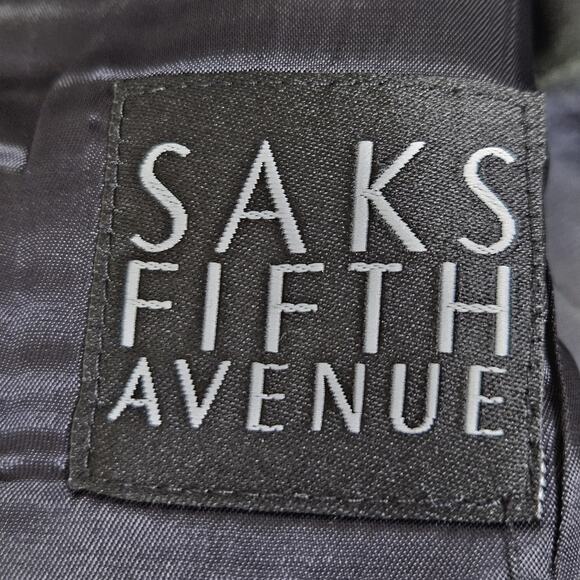 Ermenegildo Zegna Windowpane Trofeo Wool Sport Coat 40R Saks Fifth Ave Blazer - Picture 10 of 16